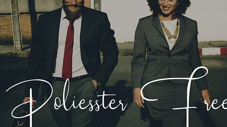 Poliesster Free Font