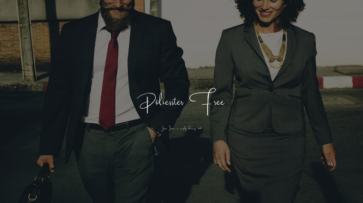 Poliesster Free Font