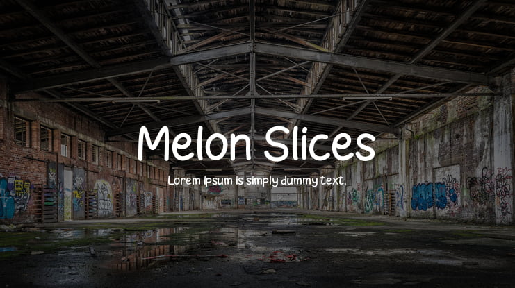 Melon Slices Font Family