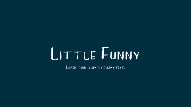 Little Funny Font Family