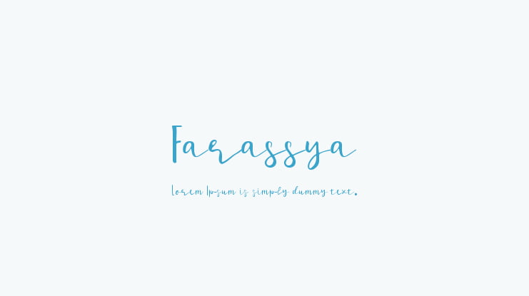 Farassya Font