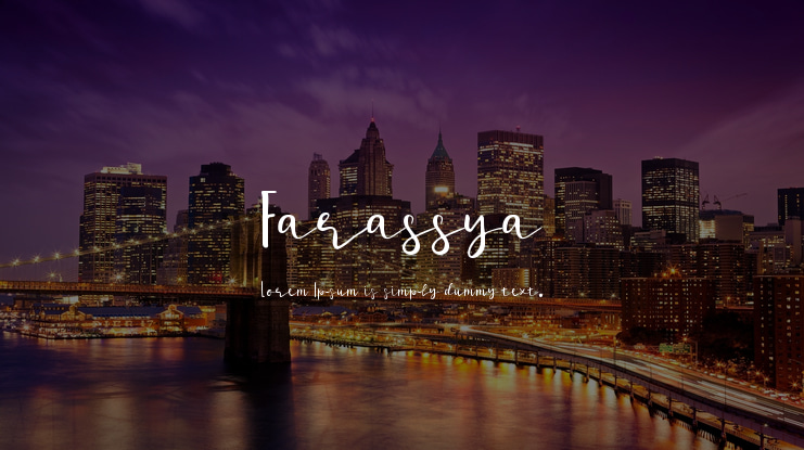 Farassya Font