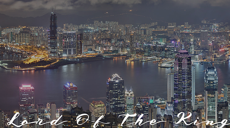 Lord Of The King Font