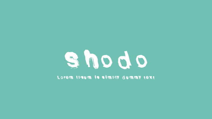 Shodo Font