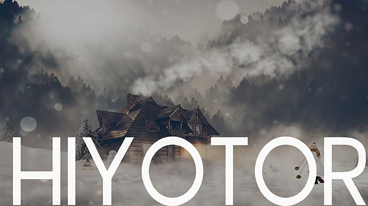 Hiyotori Font Family