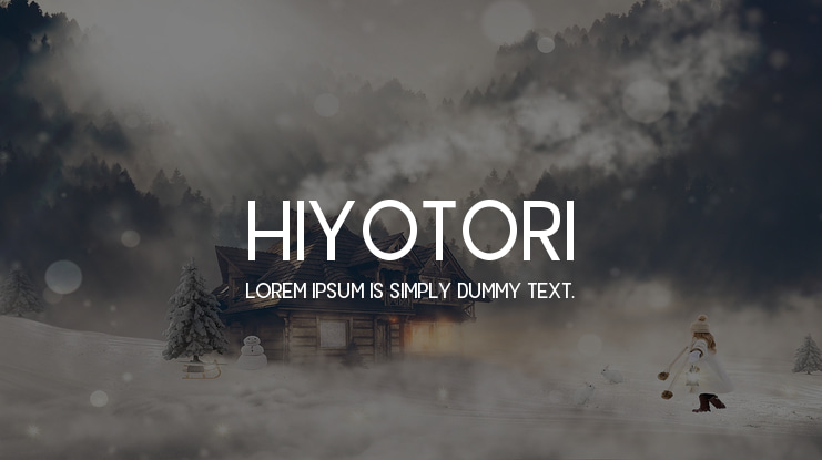 Hiyotori Font Family