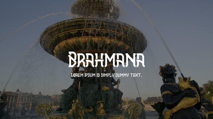 Brahmana Font