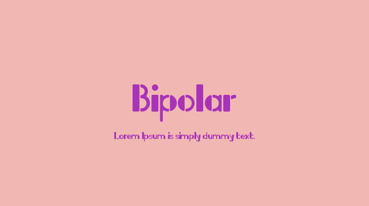 Bipolar Font