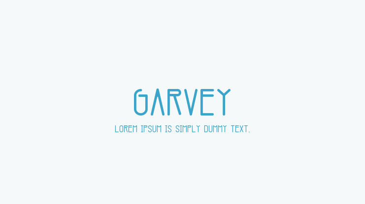 Garvey Font