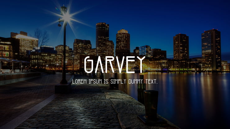 Garvey Font