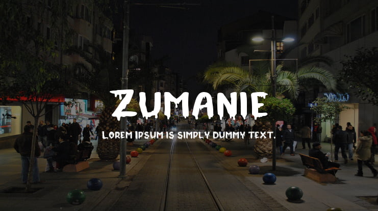 Zumanie Font