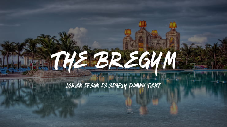The Bregym Font