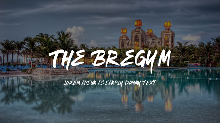 The Bregym Font