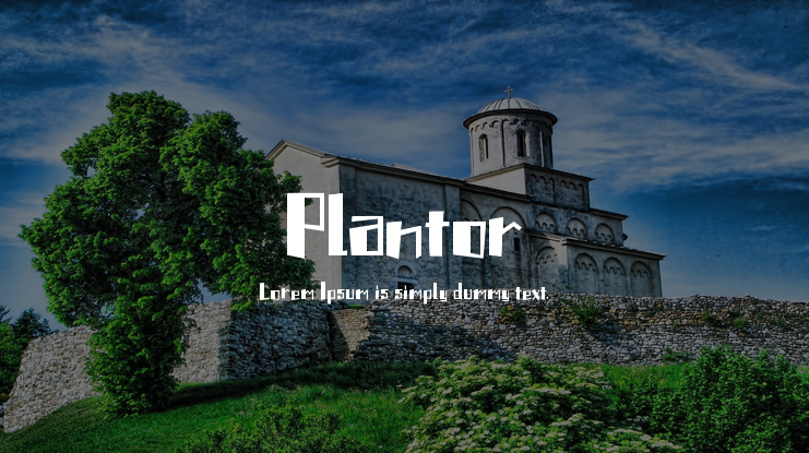 Plantor Font