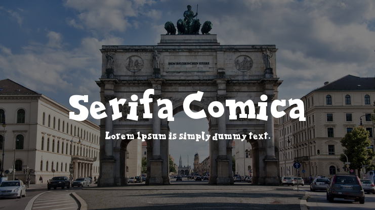 Serifa Comica Font