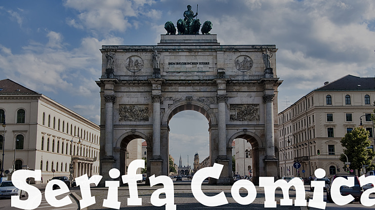 Serifa Comica Font