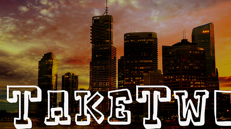 TakeTwo Font