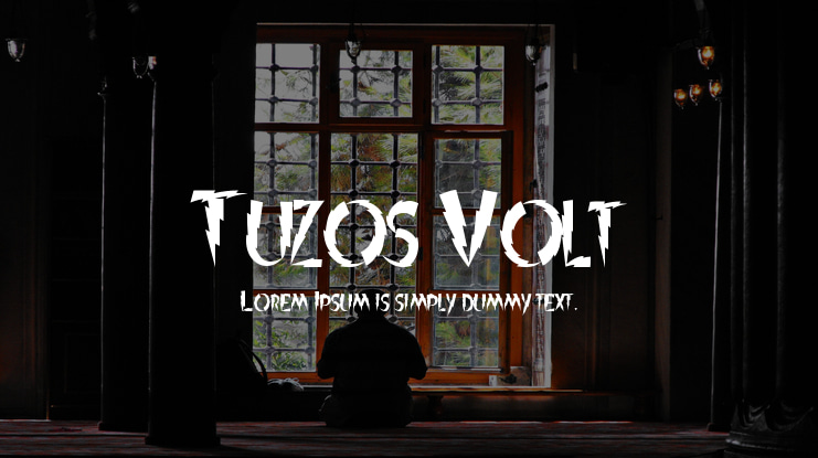 Tuzos Volt Font