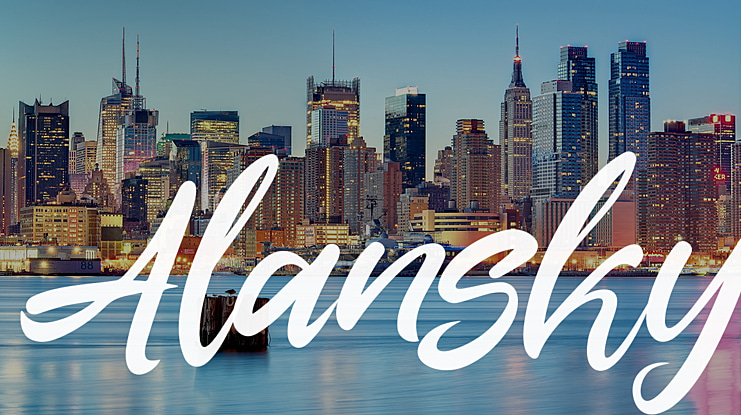 Alansky Font