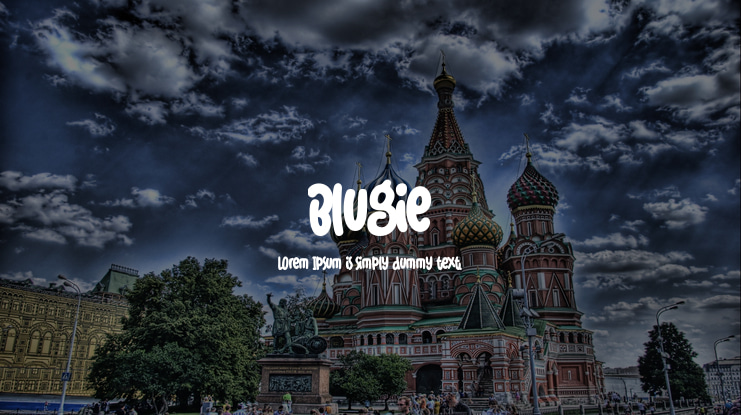 Blugie Font