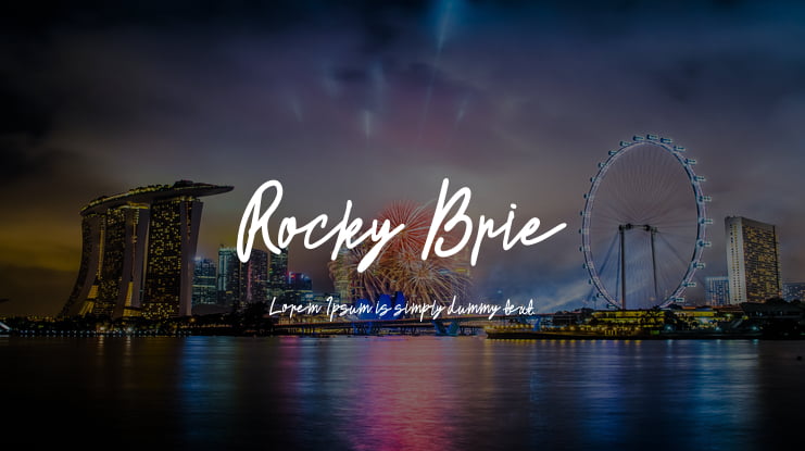 Rocky Brie Font