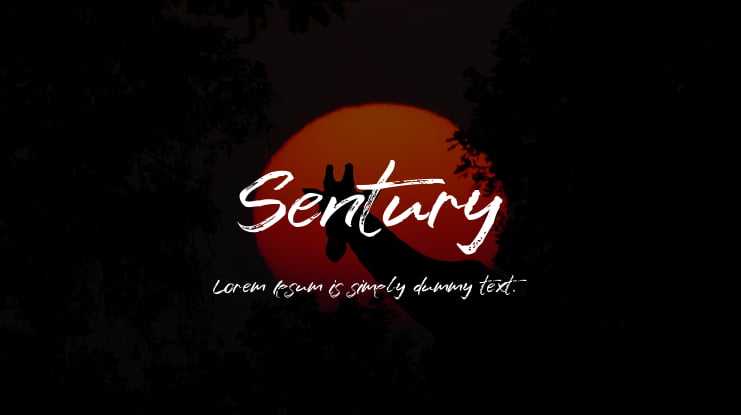 Sentury Font