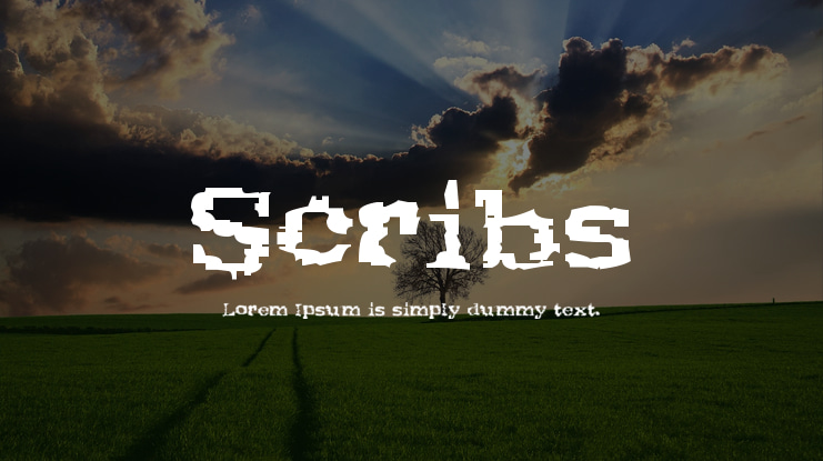 Scribs Font