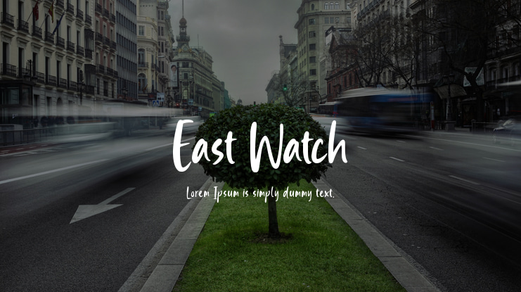 East Watch Font