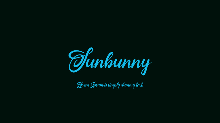 Sunbunny Font