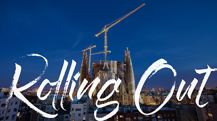 Rolling Out Font Family