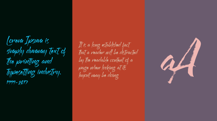 Rolling Out Font Family