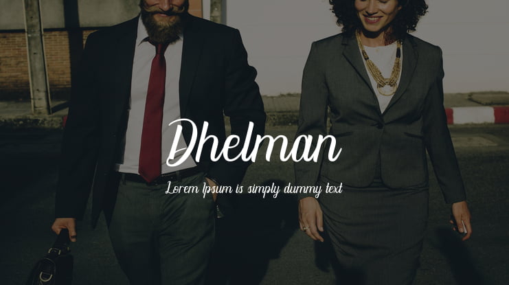 Dhelman Font