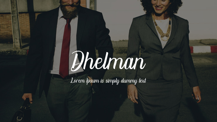 Dhelman Font