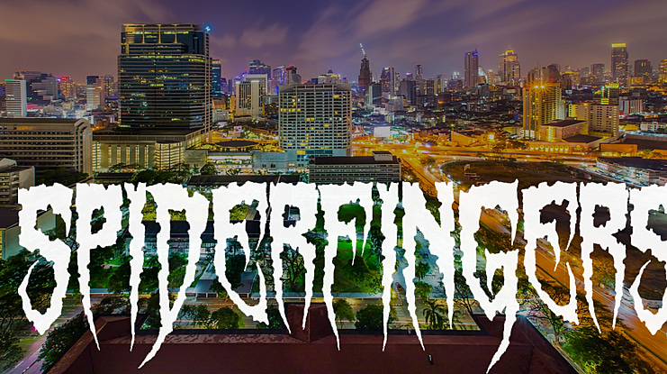 Spiderfingers Font