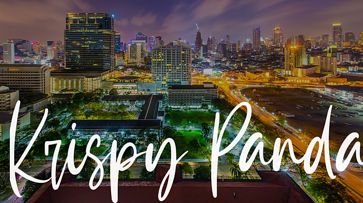 Krispy Panda Font