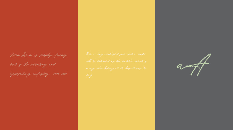 The Broadband Personal Use Font