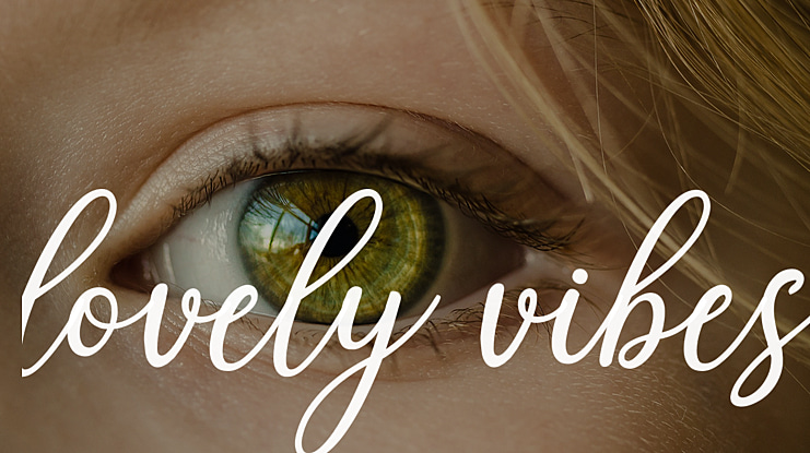 lovely vibes Font