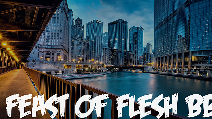 Feast of Flesh BB Font Family