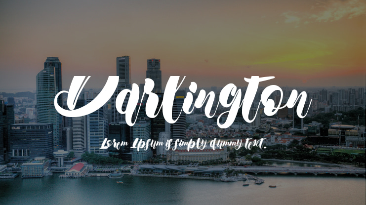 Darlington Font