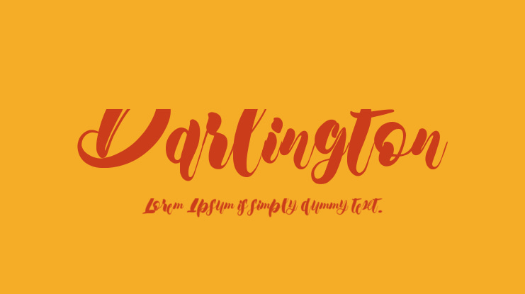 Darlington Font