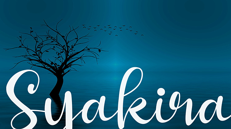 Syakira Font