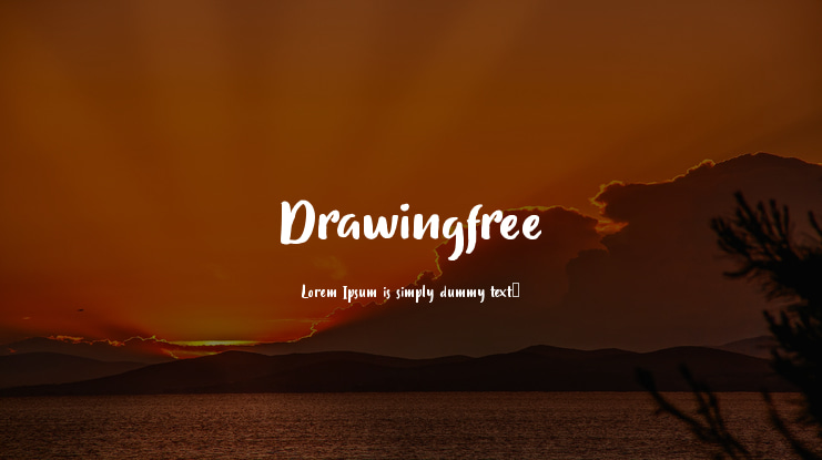 Drawingfree Font