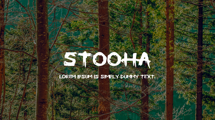 STOOHA Font