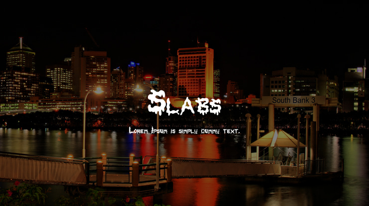 Slabs Font