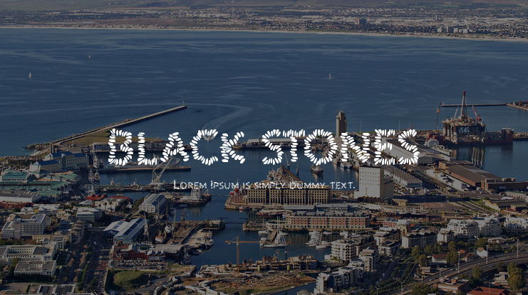 BLACK STONES Font