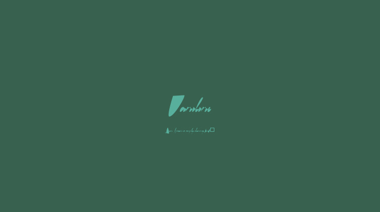 Vaniline Font Family