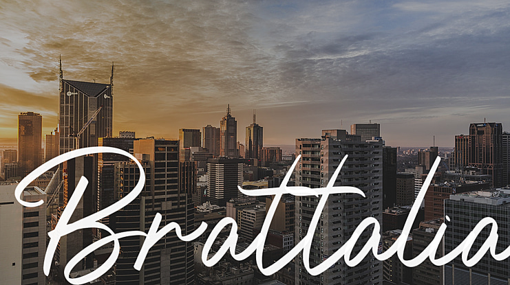 Brattalia Font