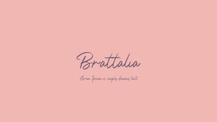 Brattalia Font