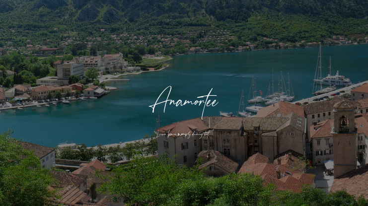 Anamortee Font