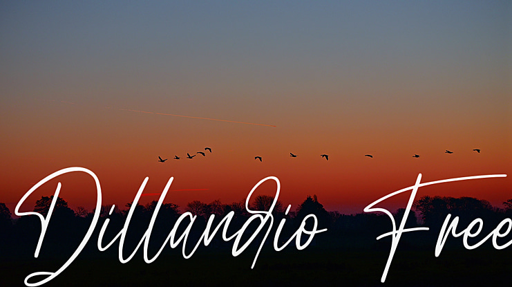 Dillandio Free Font